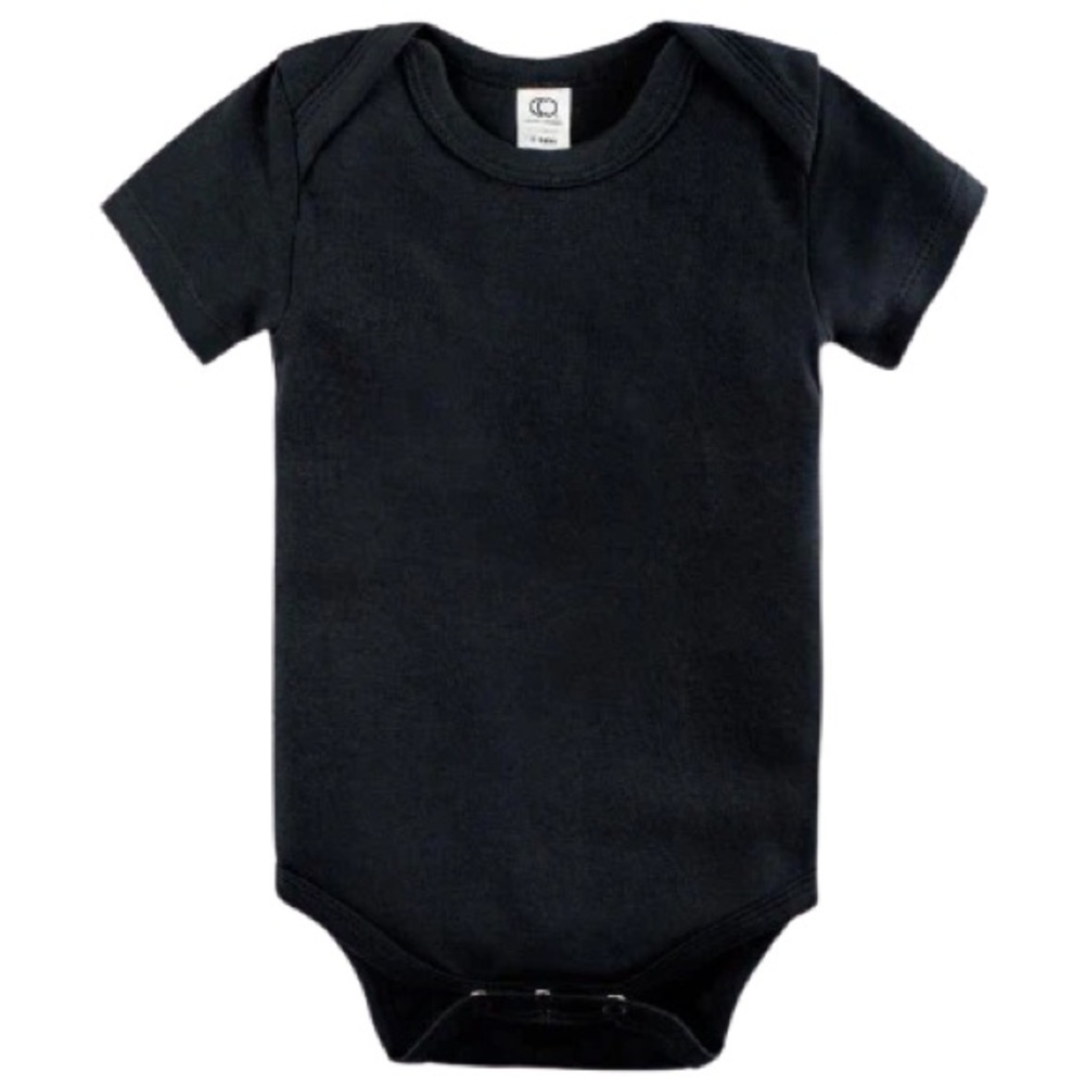 New Short Sleeve Bodysuit - Black